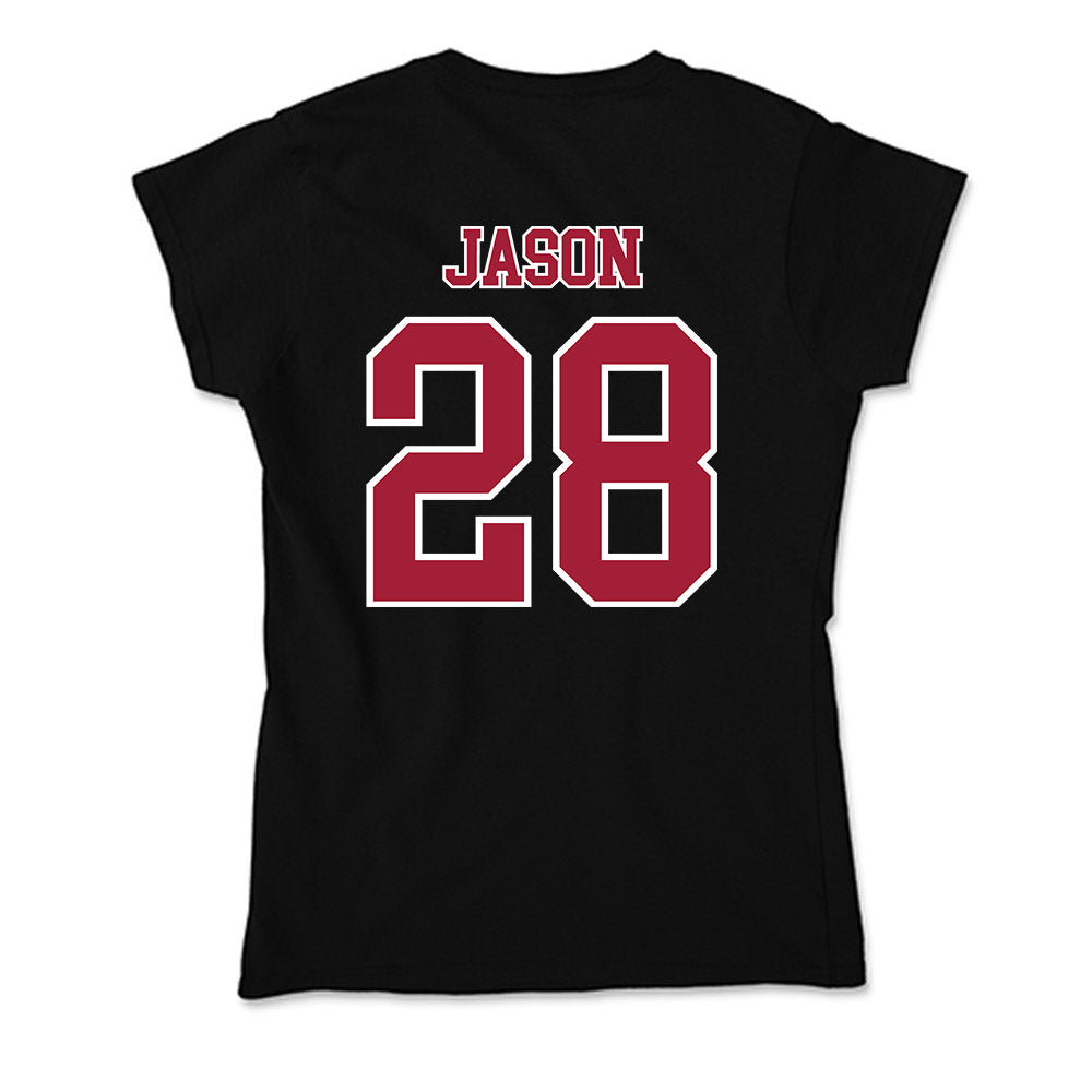 St. Joe's - NCAA Men's Lacrosse : Jesse Jason - Soft Style Women’s T-Shirt-1
