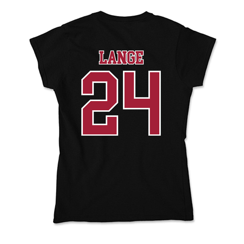 St. Joe's - NCAA Men's Basketball : Will Lange - Soft Style Women’s T-Shirt-1