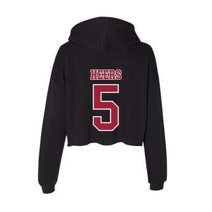 St. Joe's - NCAA Softball : Alivia Heers - Women's Crop Fleece Hoodie-1