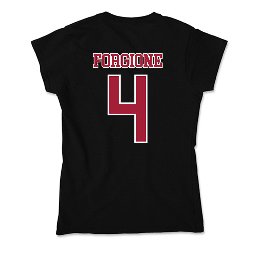 St. Joe's - NCAA Baseball : Max Forgione - Soft Style Women’s T-Shirt-1