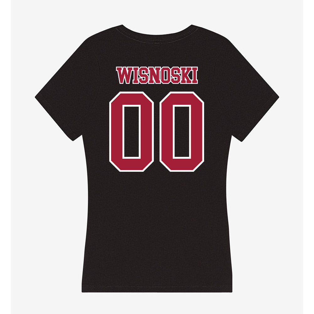 St. Joe's - NCAA Baseball : Gavin Wisnoski - Women's V-Neck T-Shirt-1