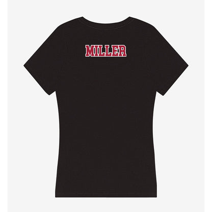 St. Joe's - NCAA Men's Track & Field : Luke Miller - Women's V-Neck T-Shirt-1
