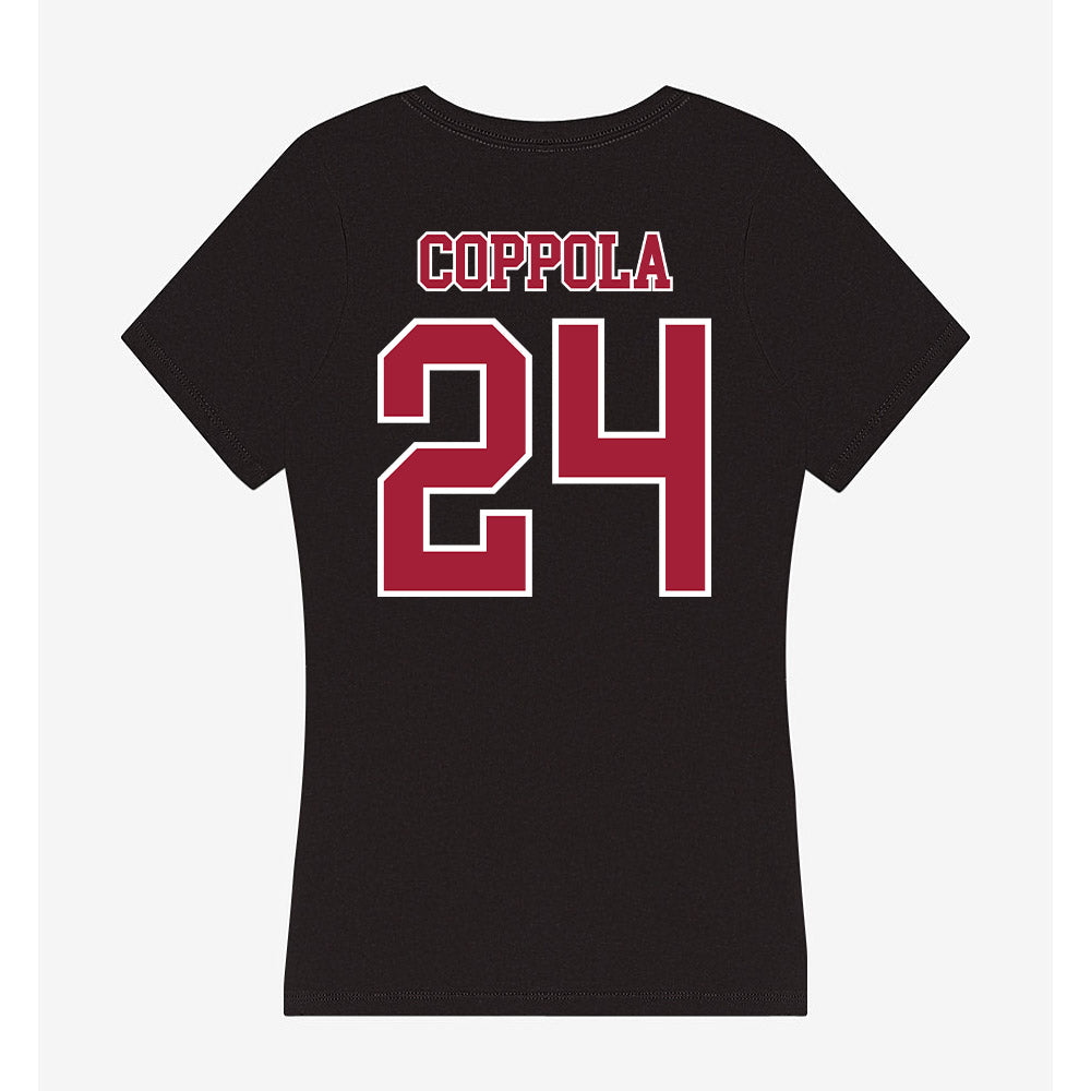 St. Joe's - NCAA Baseball : Christian Coppola - Women's V-Neck T-Shirt-1