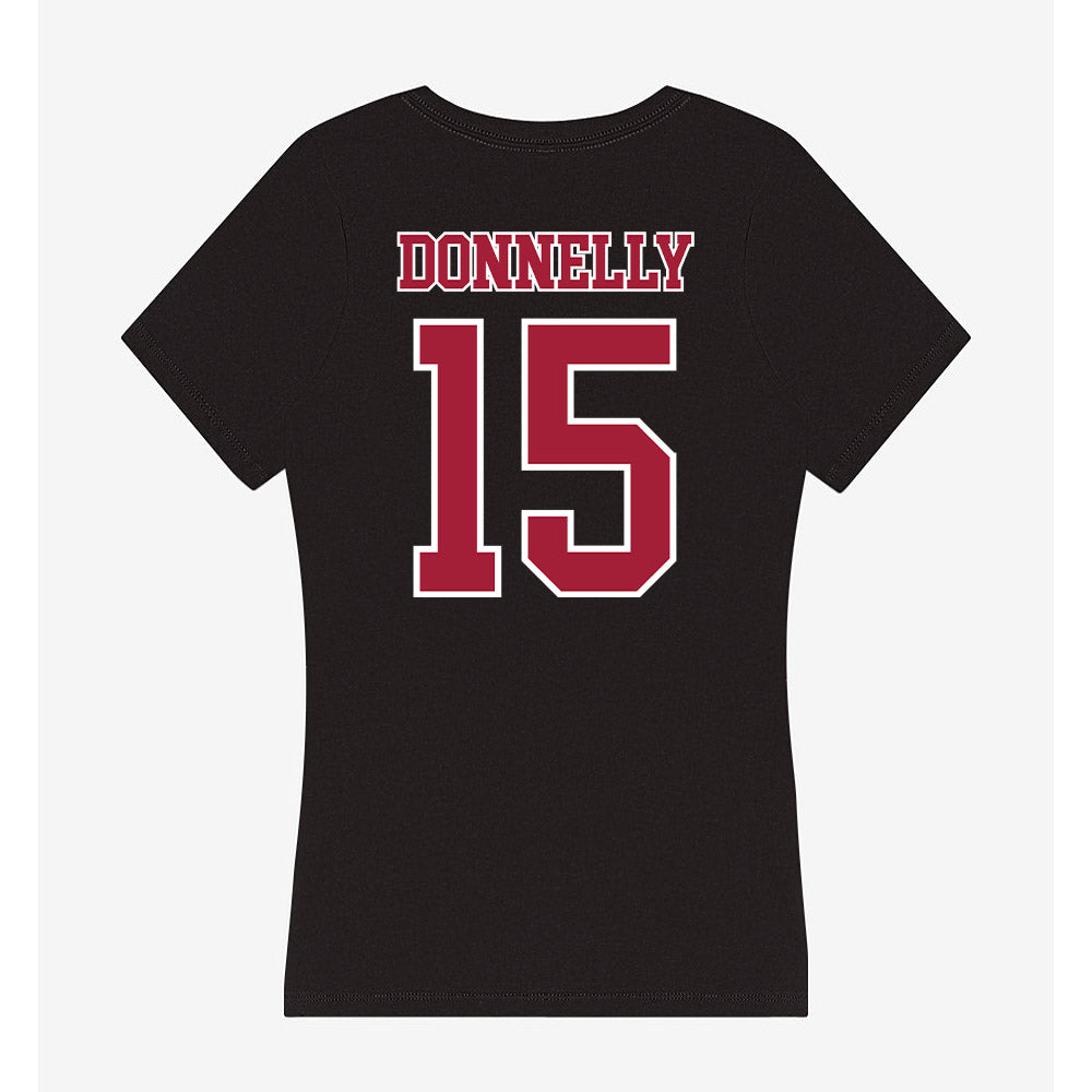 St. Joe's - NCAA Men's Soccer : Aidan Donnelly - Women's V-Neck T-Shirt-1