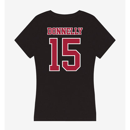 St. Joe's - NCAA Men's Soccer : Aidan Donnelly - Women's V-Neck T-Shirt-1