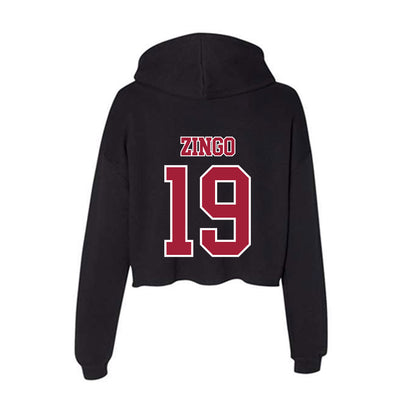 St. Joe's - NCAA Men's Lacrosse : James Zingo - Women's Crop Fleece Hoodie-1
