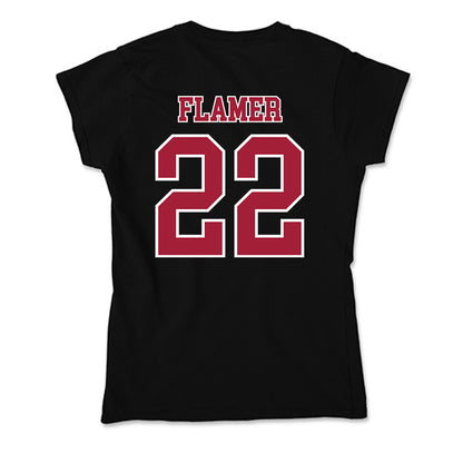 St. Joe's - NCAA Men's Basketball : Donovan Flamer - Soft Style Women’s T-Shirt-1