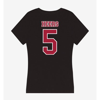 St. Joe's - NCAA Softball : Alivia Heers - Women's V-Neck T-Shirt-1