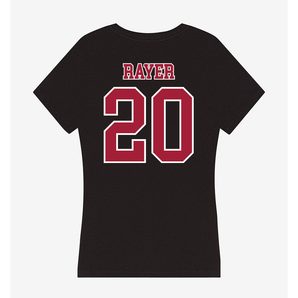 St. Joe's - NCAA Men's Basketball : Billy Rayer - Women's V-Neck T-Shirt-1