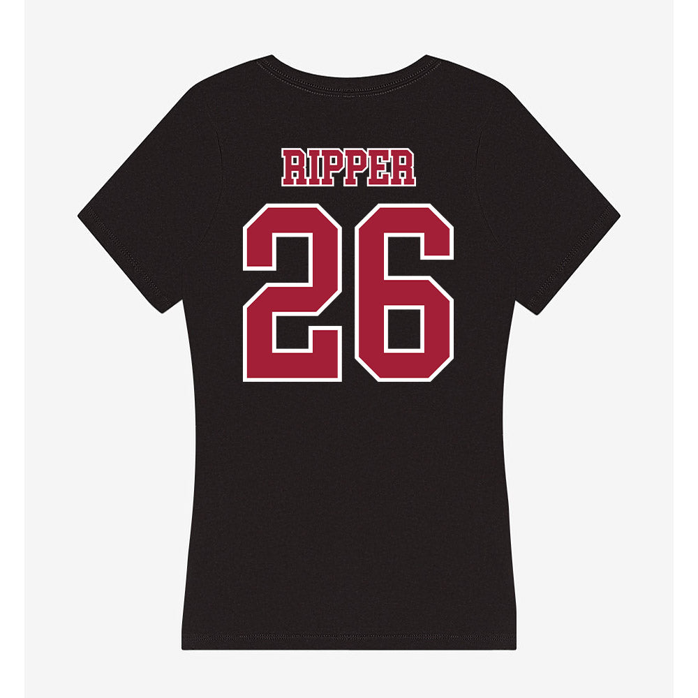 St. Joe's - NCAA Softball : Kayla Ripper - Women's V-Neck T-Shirt-1