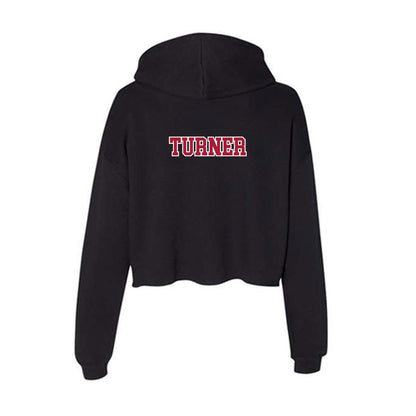 St. Joe's - NCAA Men's Track & Field : Elijah Turner - Women's Crop Fleece Hoodie-1