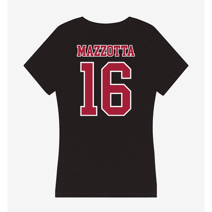 St. Joe's - NCAA Men's Soccer : Matteo Mazzotta - Women's V-Neck T-Shirt-1