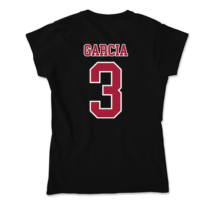 St. Joe's - NCAA Men's Lacrosse : Zion Garcia - Soft Style Women’s T-Shirt-1