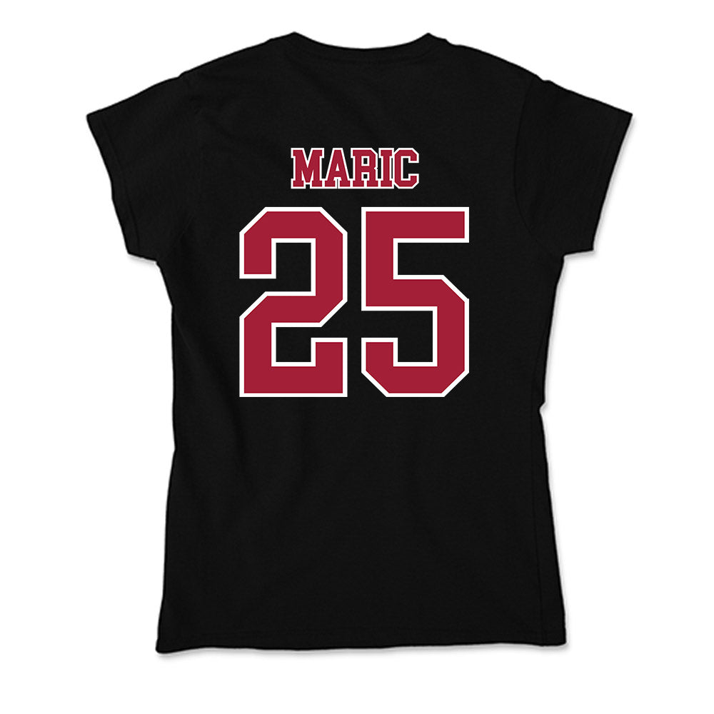 St. Joe's - NCAA Men's Soccer : Marko Maric - Soft Style Women’s T-Shirt-1