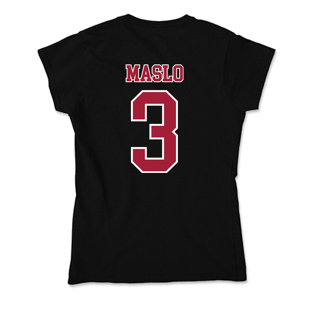 St. Joe's - NCAA Baseball : Augie Maslo - Soft Style Women’s T-Shirt-1