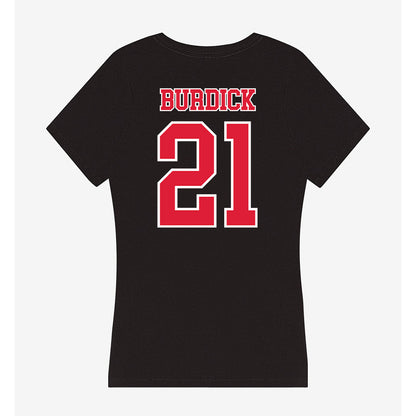 Lamar - NCAA Baseball : Gage Burdick - Women's V-Neck T-Shirt-1