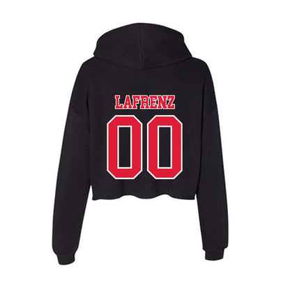 Lamar - NCAA Softball : Paige LaFrenz - Women's Crop Fleece Hoodie-1