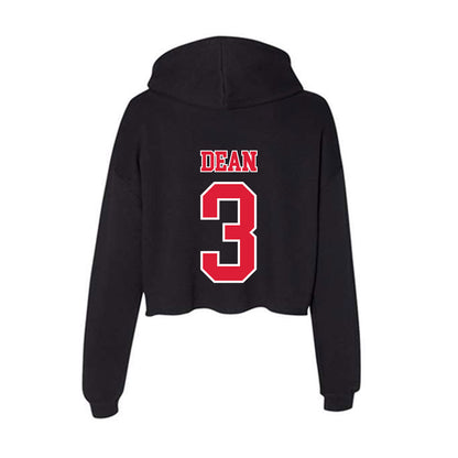 Lamar - NCAA Women's Basketball : Sabria Dean - Women's Crop Fleece Hoodie-1