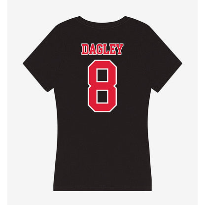 Lamar - NCAA Baseball : Ty Dagley - Women's V-Neck T-Shirt-1