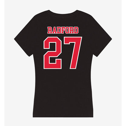 Lamar - NCAA Softball : Kamaryn Radford - Women's V-Neck T-Shirt-1