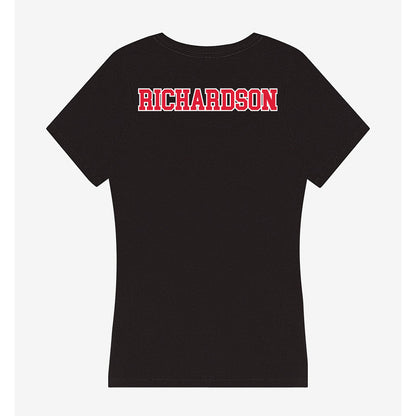 Lamar - NCAA Men's Track & Field : Tre Richardson - Women's V-Neck T-Shirt-1