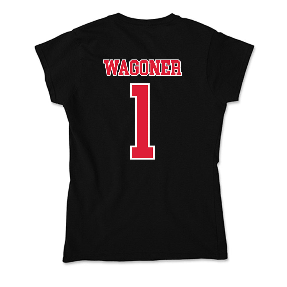 Lamar - NCAA Baseball : Jake Wagoner - Soft Style Women’s T-Shirt-1