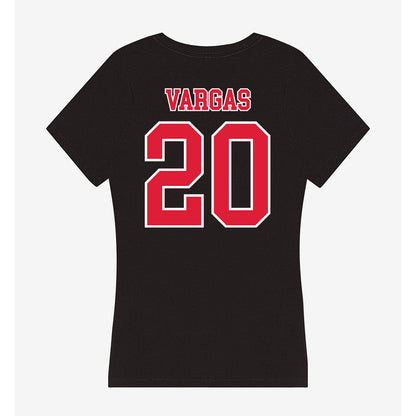 Lamar - NCAA Baseball : Jose Vargas - Women's V-Neck T-Shirt-1