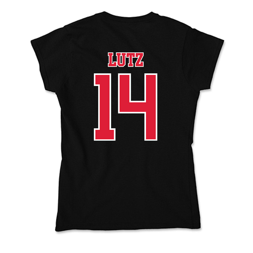 Lamar - NCAA Baseball : Travis Lutz - Soft Style Women’s T-Shirt-1