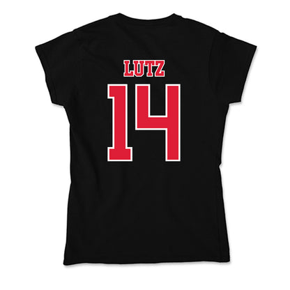 Lamar - NCAA Baseball : Travis Lutz - Soft Style Women’s T-Shirt-1