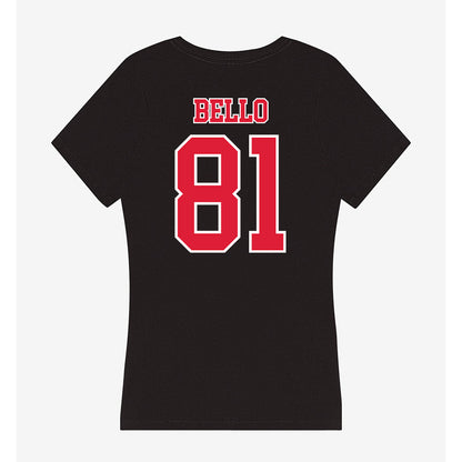Lamar - NCAA Football : Bisi Bello - Women's V-Neck T-Shirt-1