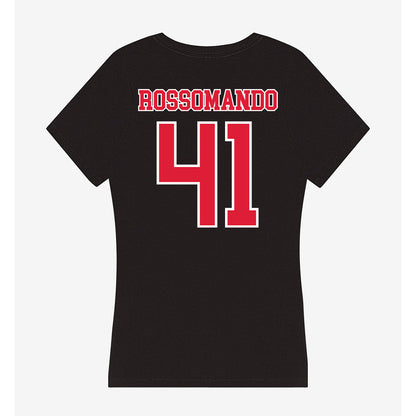 Lamar - NCAA Football : Nick Rossomando - Women's V-Neck T-Shirt-1