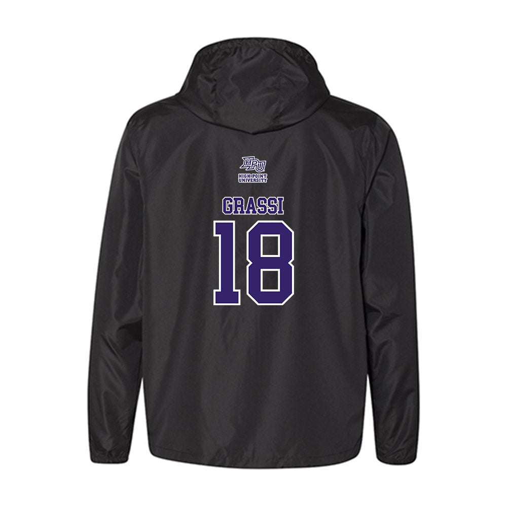 High Point - NCAA Men's Lacrosse : Anthony Grassi - Windbreaker-1