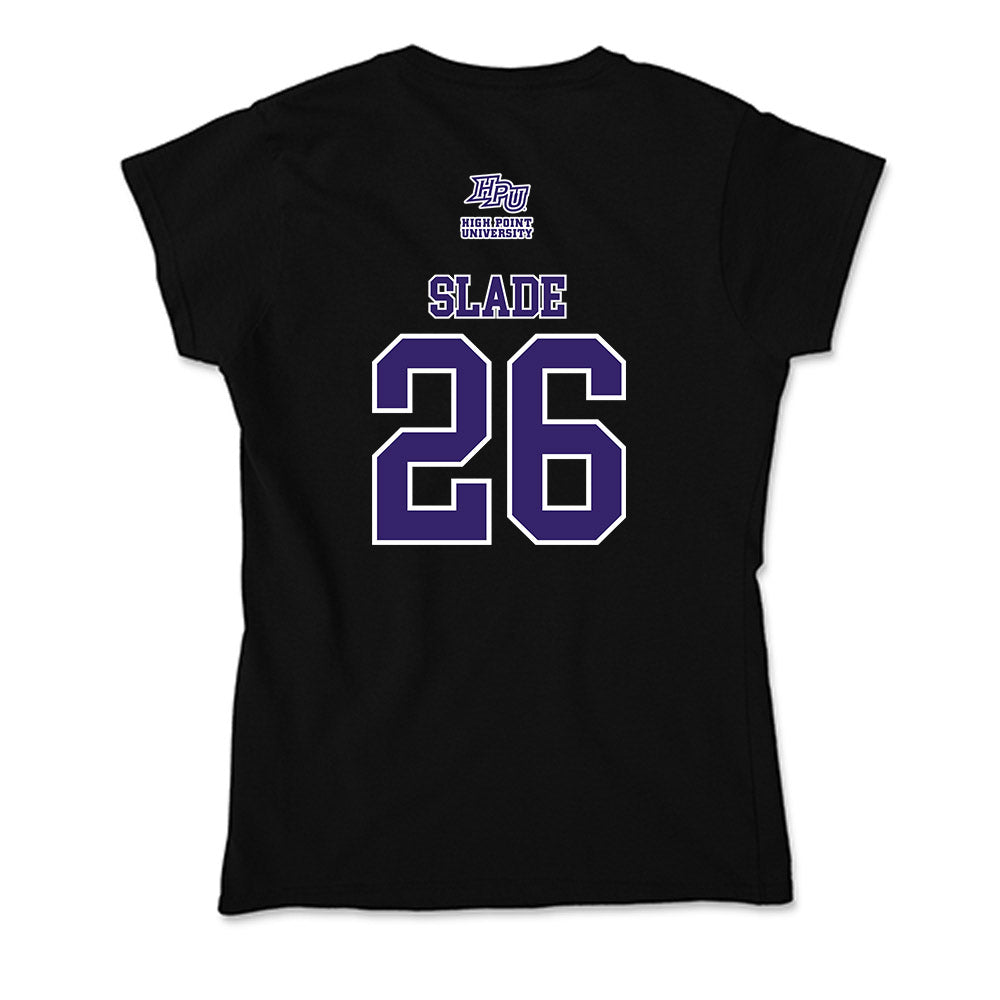 High Point - NCAA Men's Soccer : Jack Slade - Soft Style Women’s T-Shirt-1