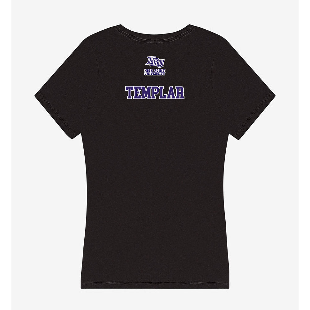 High Point - NCAA Women's Rowing : Rylee Templar - Women's V-Neck T-Shirt-1