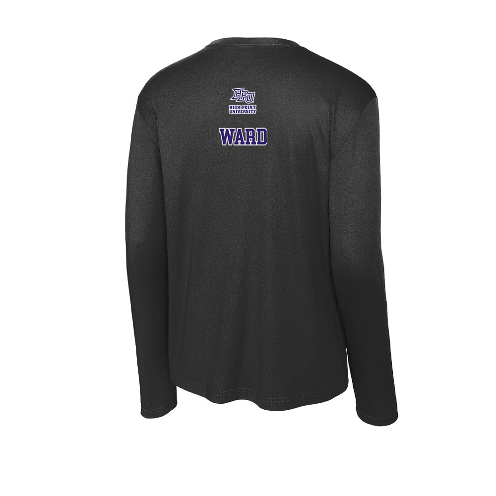 High Point - NCAA Women's Rowing : Cate Ward - Activewear Long Sleeve T-Shirt-1