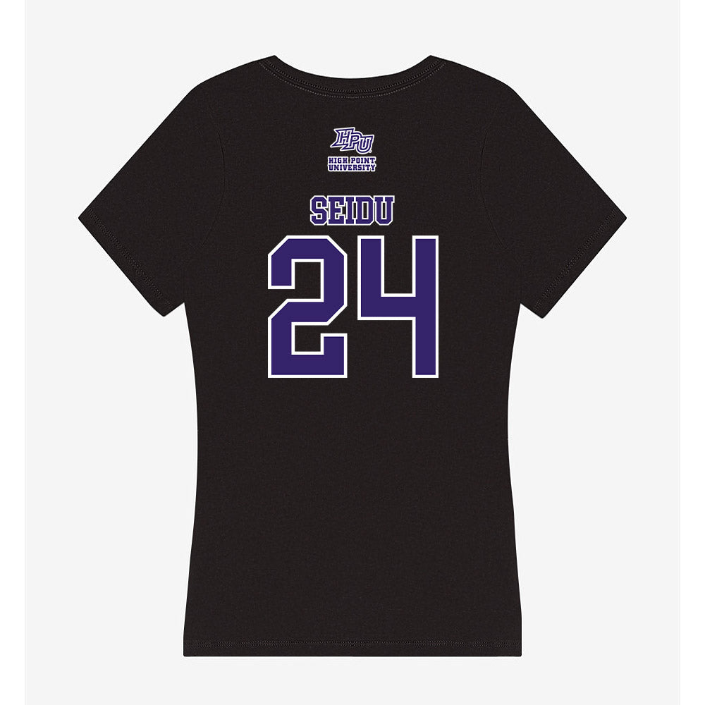 High Point - NCAA Men's Soccer : Mohammed Seidu - Women's V-Neck T-Shirt-1