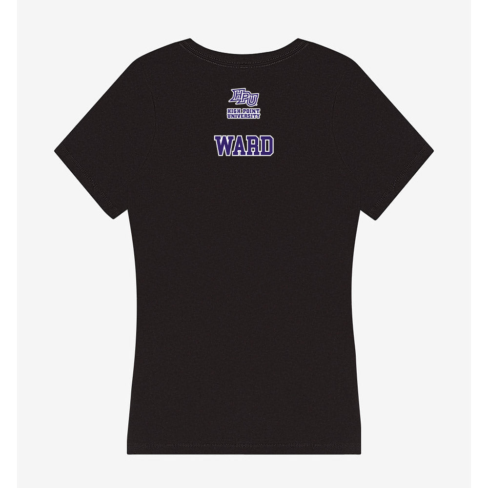 High Point - NCAA Women's Rowing : Cate Ward - Women's V-Neck T-Shirt-1