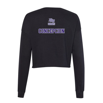 High Point - NCAA Women's Rowing : Kate Concepcion - Women's Cropped Crew Fleece-1