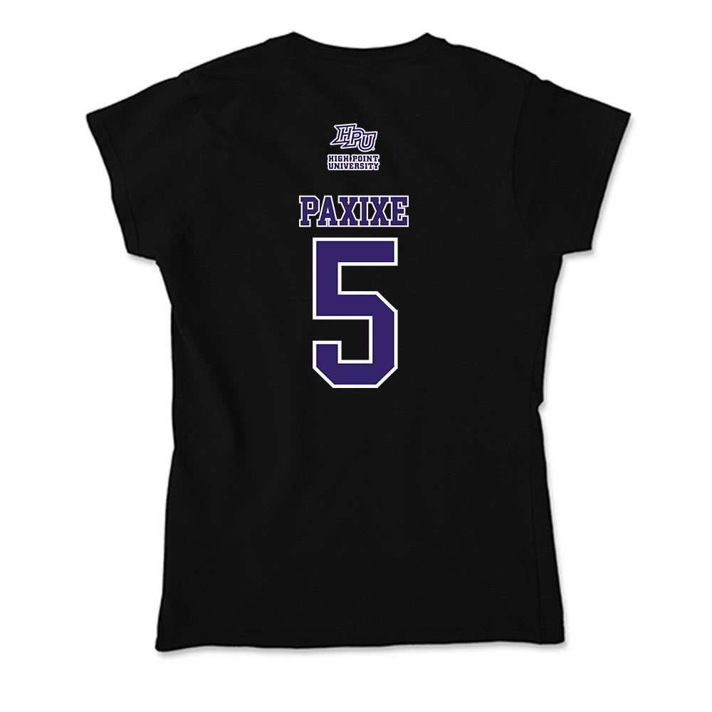 High Point - NCAA Women's Basketball : Chana Paxixe - Soft Style Women’s T-Shirt-1