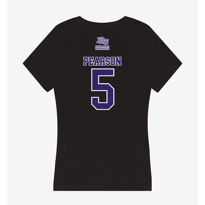 High Point - NCAA Men's Basketball : Trey Pearson - Women's V-Neck T-Shirt-1