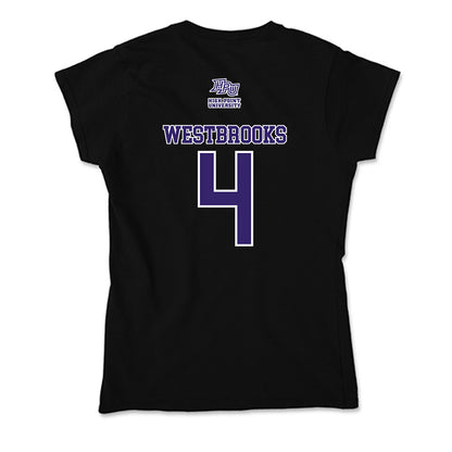 High Point - NCAA Men's Lacrosse : James Westbrooks - Soft Style Women’s T-Shirt-1