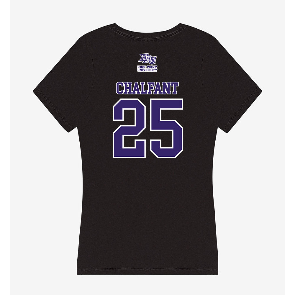 High Point - NCAA Baseball : Cam Chalfant - Women's V-Neck T-Shirt-1
