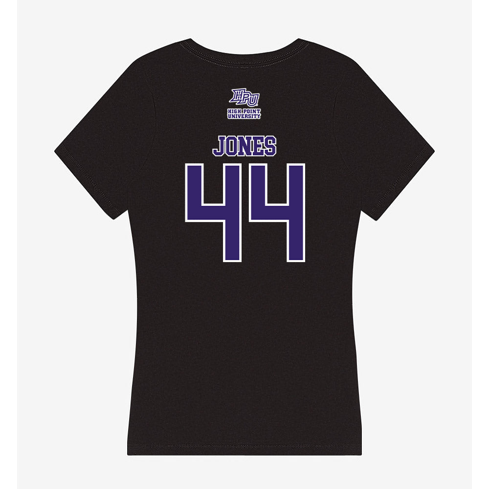High Point - NCAA Baseball : Charlie Jones - Women's V-Neck T-Shirt-1