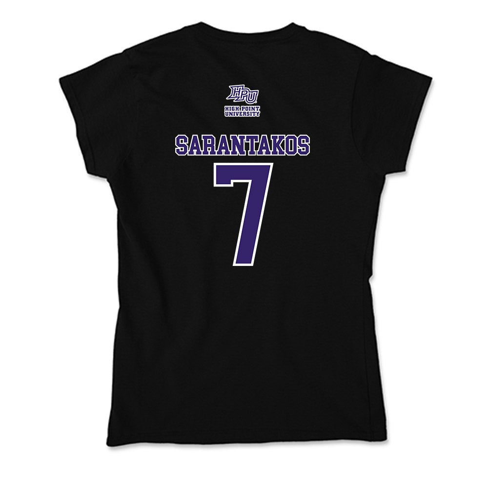 High Point - NCAA Men's Soccer : Nick Sarantakos - Soft Style Women’s T-Shirt-1