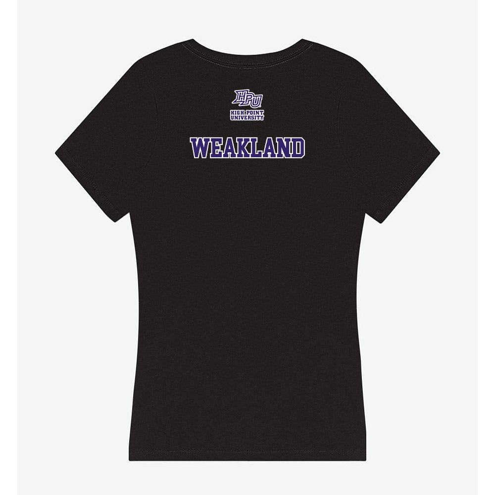 High Point - NCAA Men's Track & Field : Jake Weakland - Women's V-Neck T-Shirt-1