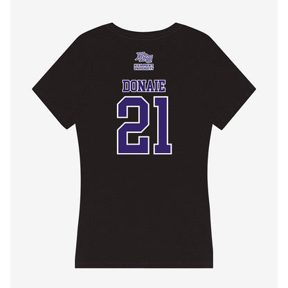 High Point - NCAA Women's Basketball : Sky Donaie - Women's V-Neck T-Shirt-1