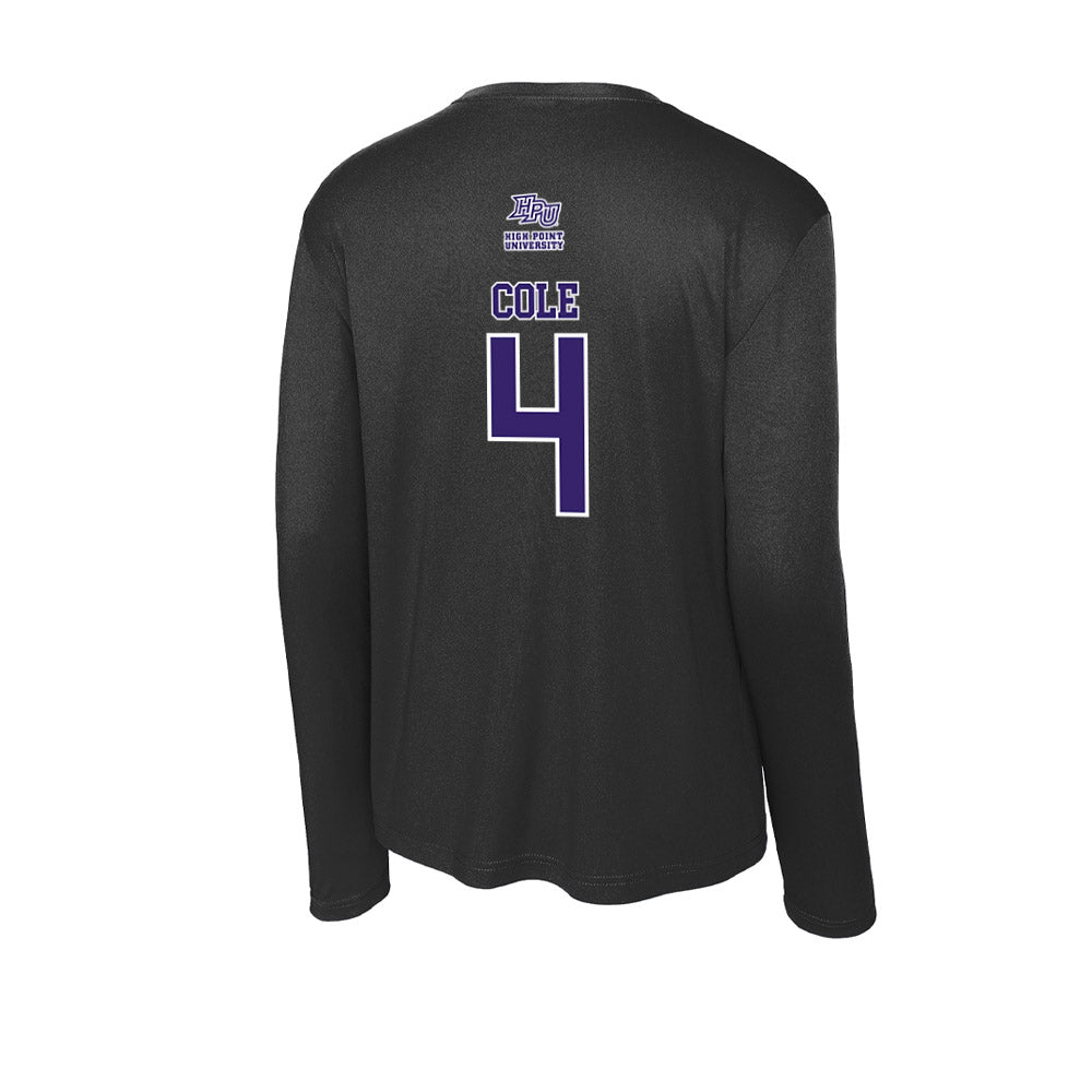 High Point - NCAA Women's Basketball : Sanai Cole - Activewear Long Sleeve T-Shirt-1