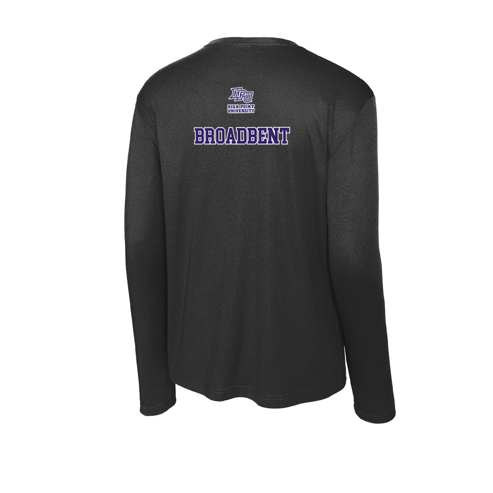 High Point - NCAA Women's Rowing : Avery Broadbent - Activewear Long Sleeve T-Shirt-1