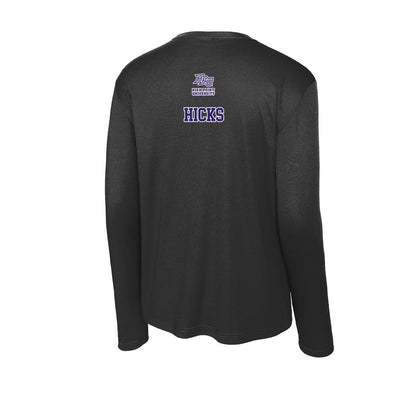 High Point - NCAA Women's Track & Field : Kendall Hicks - Activewear Long Sleeve T-Shirt-1