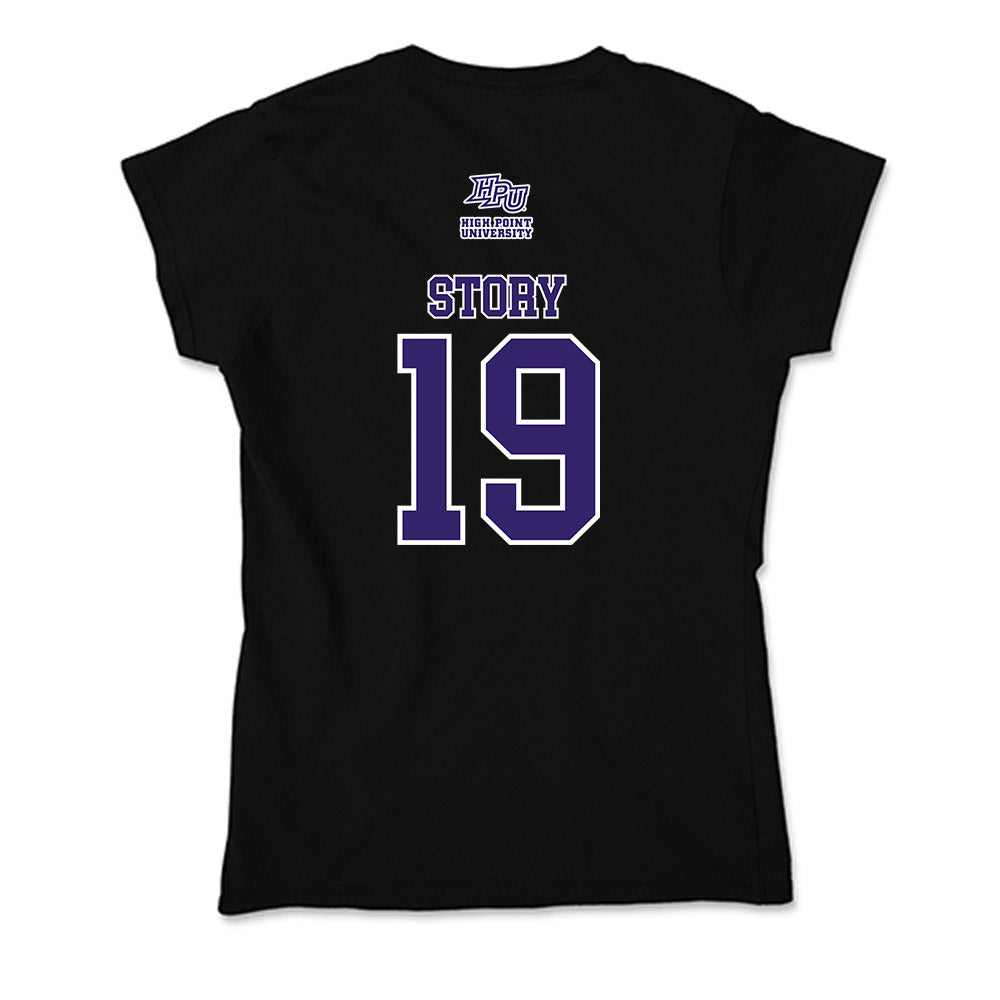High Point - NCAA Baseball : Dylan Story - Soft Style Women’s T-Shirt-1